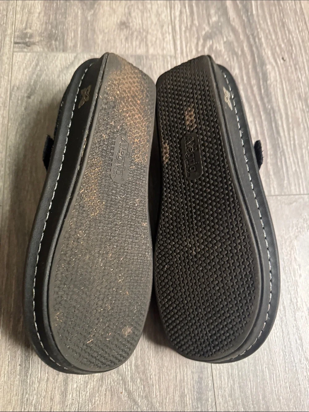 Alegria Shoes sandals size 9- 39 Black Multicolor
